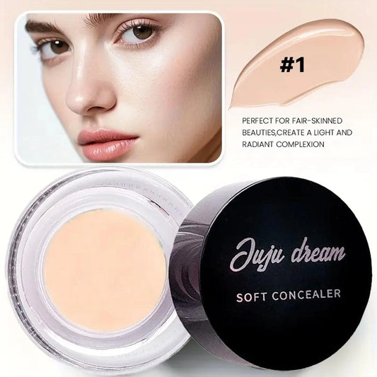 Hydrating Eye Brightening Concealer & Contour Cream-Full Coverage Long Lasting Correcting Eye Concealer For Perfect Look Makeup