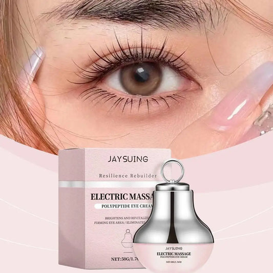 Electric Massage Eye Cream Firming Moisturizing Fades Wrinkles Brighten Skin eye cream Delays Aging Gentle Vibration
