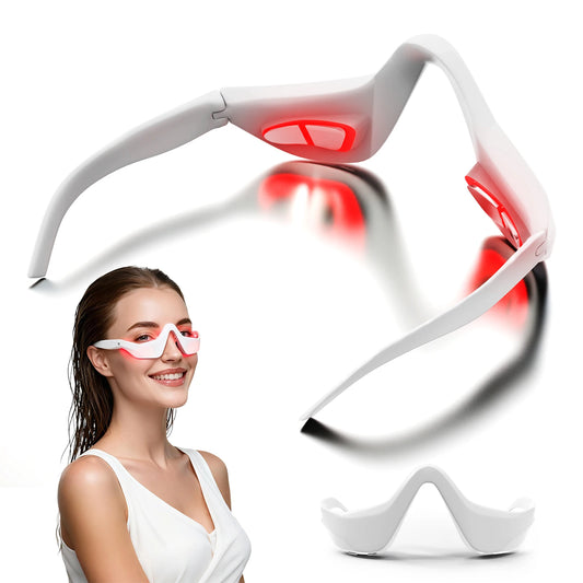 Eye Massager 3D Red Light EMS Eye Massager Dark Circles Eye Bag Removal Eye Wrinkles Eye Fatigue Relaxing Care Beauty