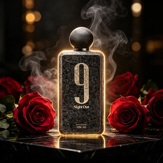 Afnan 9 PM Night Out Extrait de Parfum for Unisex â Oriental Spicy Fragrance, Perfect Gift for Women & Men, 3.4 fl oz