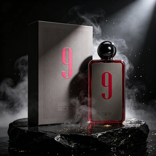 Afnan 9 PM Rebel Unisex Eau De Parfum, Aromatic Fruity Fragrance Women and Men's Perfume Gift Idea , 3.4 Fl. Oz