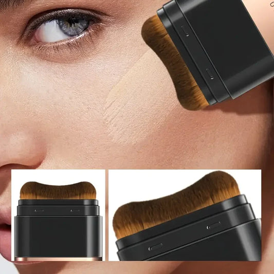 2-in-1 concealer and foundation stick covers dark circles for a flawless look