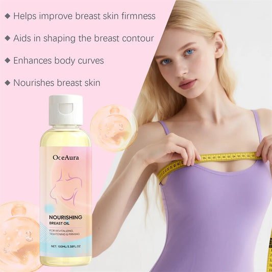 Breast Enhancement Massage Essential-Oil Natural Bust Lifting Firming Natural Mild Ingredients Nourishing Breast Oil For Women