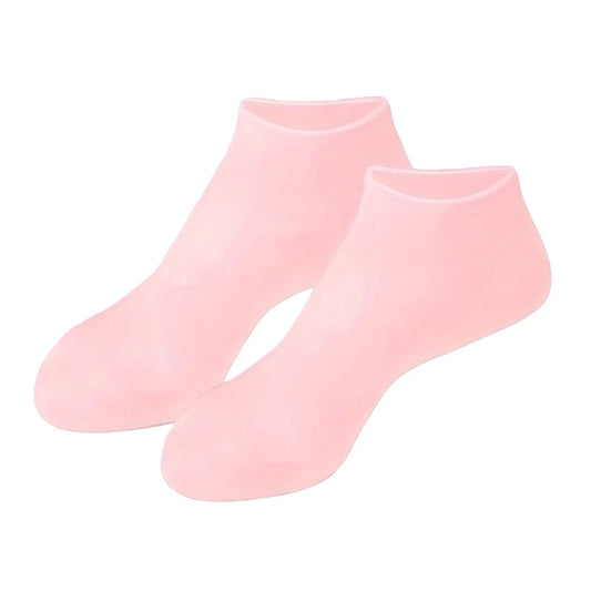 Elastic Silicone Moisturizing Foot Socks For Dry Cracked Feet Foot Care Socks Massage Moisturizing 2pcs/1 Pairs