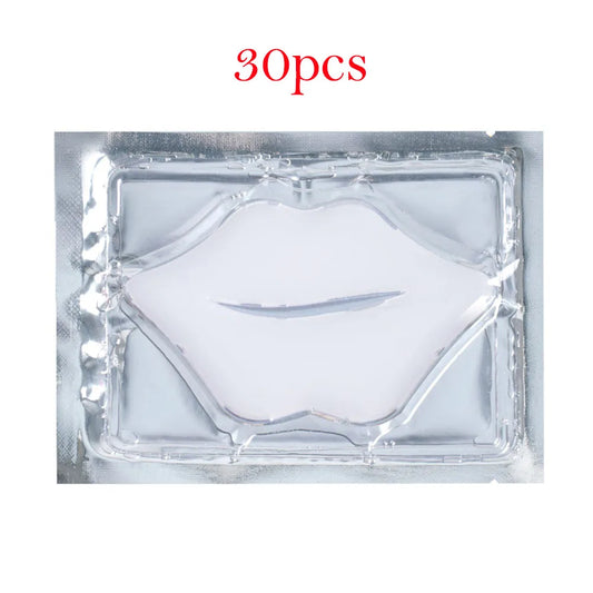30pcs Crystal Collagen Lip Mask Moisturizing Lip Patches Beauty Lips Plumper Hydrating Beauty Lips Masks Skin Care Cosmetics