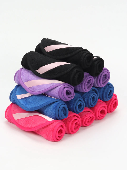 1840 Ribbon Makeup Remover Wipes 2/4/6Pcs, Machine Washable, Reusable Makeup Remover Tools for All Skin Types