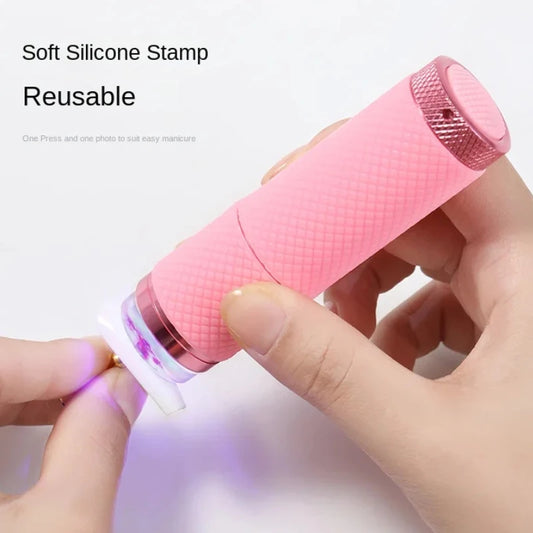 Nail Lights Dryer Ultraviolet UV Lamp Mini Flexible Clip-On Desk USB Gel Curing Manicure Pedicure Tools