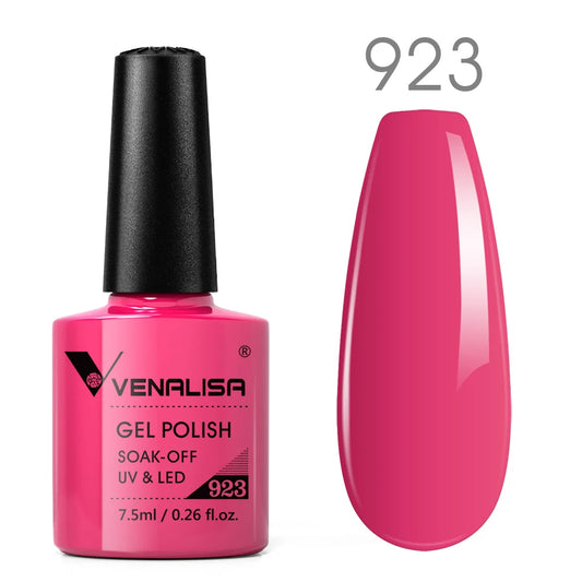 VENALISA 7.5ml Quick Construction UV Gel Semi Transparent Nude Jelly Pink French Nail Gel Polish 6 in 1 Long Lasting Gel Varnish