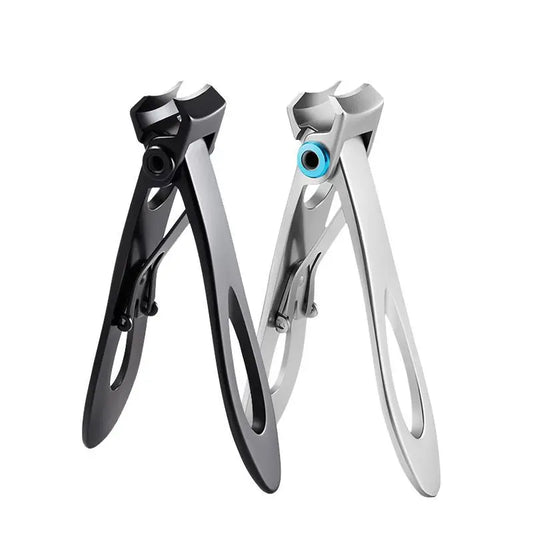 Stainless Steel Nail Clippers Optional Two Sizes For Fingernail Thick Hard Toenail Household Salon Manicure Supply