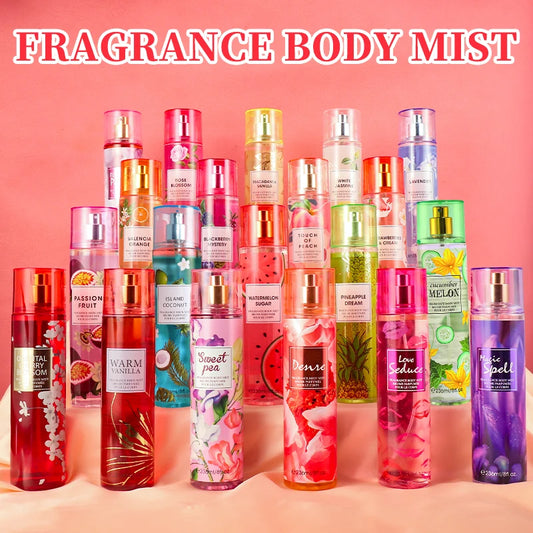 8 Fl.oz/236ml Hair & Body Mist for Women, Floral Fragrance Mist, Fresh Body Spray, Long-Lasting Perfume, Perfect for Daily Use