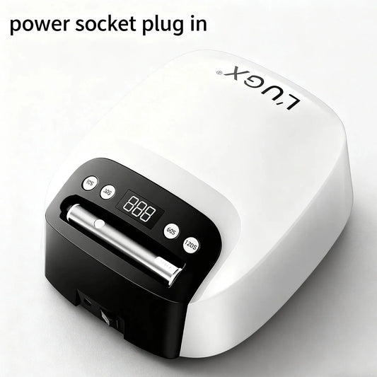 L'UGX High Quality Large Space Hand Nail Dryer Curing Lamp with Pillow Professional Fast UV LED Nail Lamp Wholesale