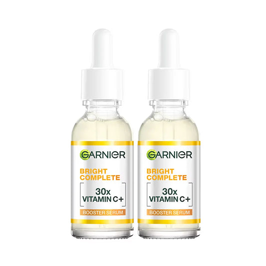 Garnier Bright Complete Vitamin C Booster Face Serum 30ml Facial Essence With 377 For Skin Radiance Even Texture Daily Care