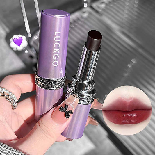 Color Change Lipstick Black Transparent Moisturizer Mirror Water Lipstick Non-stick Cup Waterproof Glossy Satin Lip Glaze Makeup
