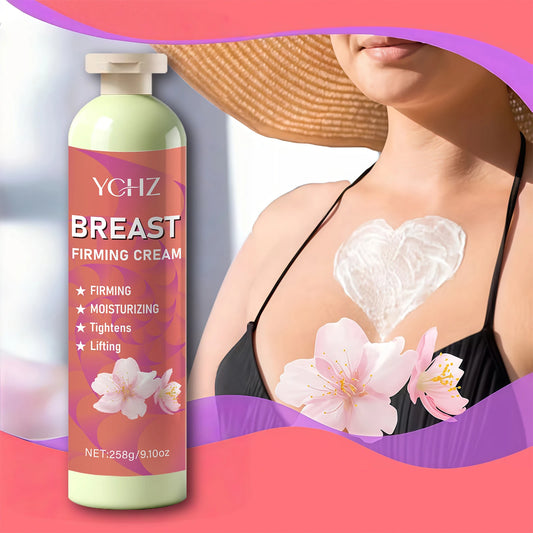 9.1 oz Breast Firming Cream, Containing Olive Oil, Vitamin E, and Honey, for Firming Breast Skin, Moisturizing and Firming for Women