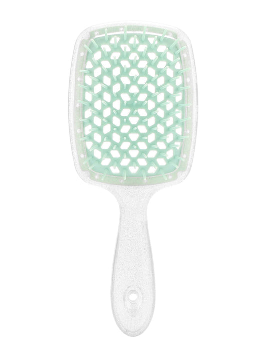 New Air Cushion Comb Tangled Hair Comb Hair Brush Massage Anti-static Hollow Out Wet Hair Brushes Barber Sequins Styling Tool