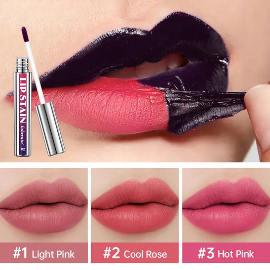 Peel Off Lip Stain Matte Lip Tint for Lips Liquid Lipstick 24 Hours Water Resistant Lipsticks Makeup Cosmetics Ink Inks