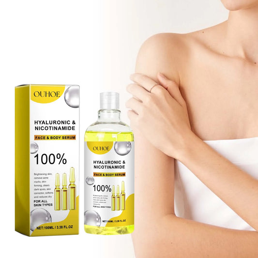 Hyaluronic Acid Facial Serum Moisturizing Smoothing Repair Skin Nicotinamide Brightening Skin Care Lift Firm Face Body Essence