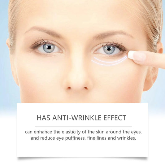 EELHOE Hyaluronic Acid Eye Essence Lightening Dark Circles Remove Eye Bags Anti Puffiness Nourishing Lifting Eye Contour Serum