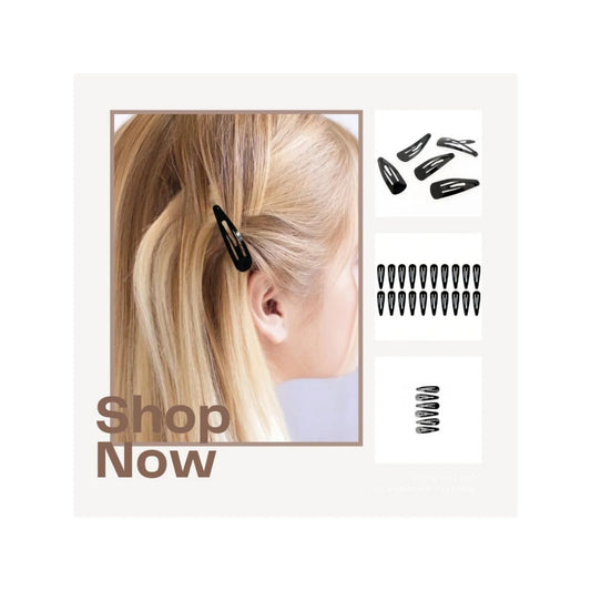 50pcs Simple Metal Bb Hair Clip 5cm Suitable For Daily Wear Holidays And Festivals Casual Children Girls Hair Cards Hair Clips