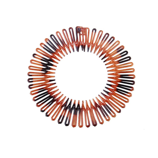 Plastic Full Circle Headbands Hair Hoop Band Clips Hairband Stretch Flexible Comb Teeth Face Wash Fixed Fashion Hair Accessories