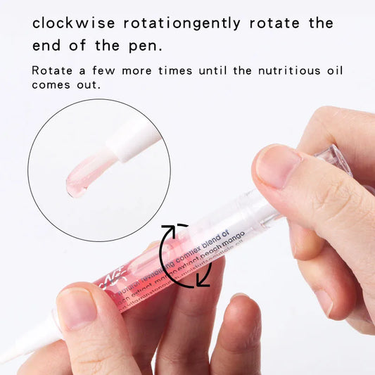 60pcs Cuticle Oil Nail Care Nutrition Oil Pen Nails Repair Hand Cuticle Manicure Treatment Nail Salon Gift For Girls
