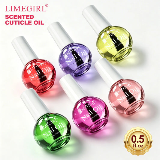 LIMEGIRL 6 Smell Nail Cuticle Oils Nail Nutrition Oil Repairs Cuticles Agnail Nourish Skin Nail Care Cuticle Moisturizing Oil