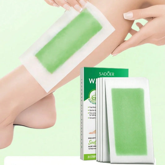 Aloe Vera Rose Double-Sided Wax Paper Armpit Hair Body Hair Removal Cream And Non-Irritating, With Mild Ingredients