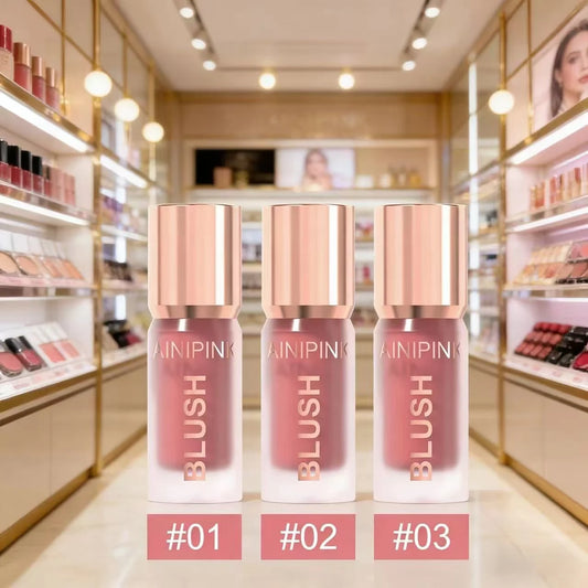 Matte Liquid Blush Cheek Tint Cheek High Pigmented Long Lasting Transfer-proof Multi-use Natural Flush No Cakey US Stock Y2K