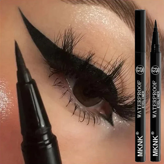 1/2Pcs Black Eyeliner Pencils-Smudge-Proof, Waterproof Long-Lasting &Beginner-Friendly Smooth High Pigmented Punk Eye Makeup