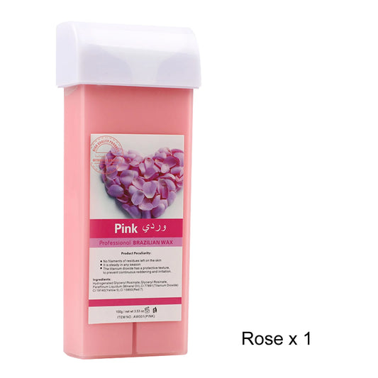 Roll on Wax Refill Painless Wax Roll On For Hair Removal Depilatory Wax Warmer Cartridge For Aloe Wax Bikini Body Hair Removal