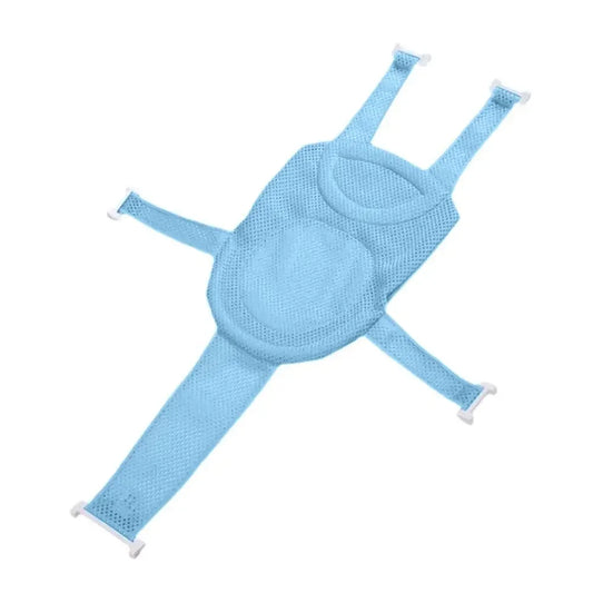 Cross-shaped Newborn Baby Bath Cushion Adjustable Anti-slip Baby Bath Net Mat Baby Bathtub Pillow Foldable Children Bathtub