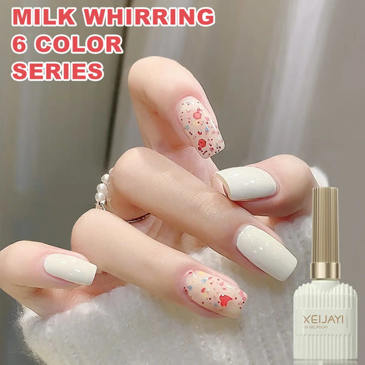 15ml Gel Nail Polishes Pollen Nail Hybrid Gel Polish Ceramic Semi-permanent No Wipe Varnish For UV LED Nail Supplies