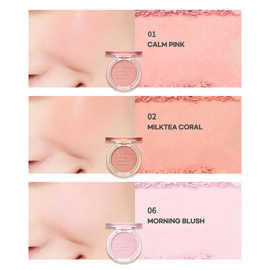 PERIPERA PURE BLUSHED SUNSHINE CHEEK,Natural Healthy Glow,Luxury Makeup,Soft-Focus Matte Finish,Korean Cosmetic,Korean Makeup