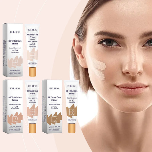 Protective BB Cream - Coverage for Facial Blemishes, Moisturizing, Daily Protection Tinted Moisturizer