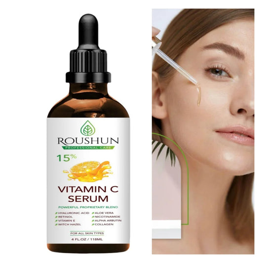 118ml Vitamin C SerumFace Care Skin Care Essence Liquid Hydrating Moisturizing EssenceTO Body, Eye, Face, HandEssential Oil