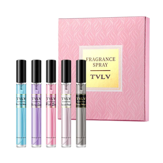 Womenâs Luxury Long Lasting Fragrance set Collection with Floral Fruity Vanilla Sweet Scent Valentine's Day gifts