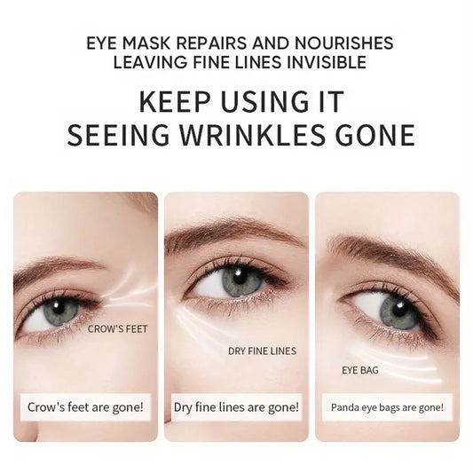 60pcs Aloe Vera Collagen Eye Mask Anti Dark Circles Removal Eyes Bags Moisturizing Firming Eye Patches Eyes Skin Care Products