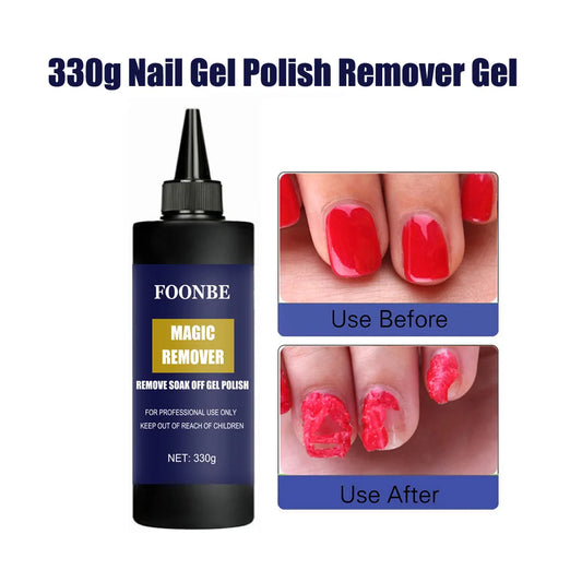 Magic Remover Nail Gel Polish Burst Remover UV Gel Fast Peel Off Remove Semi Permanent Varnish Polish Cancel Gel High-capacity