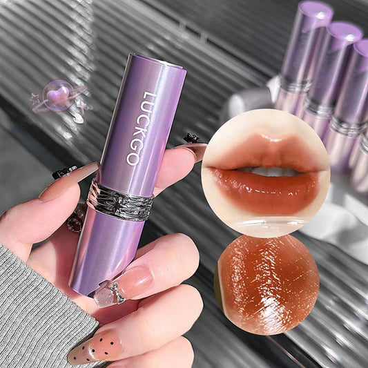Color Change Lipstick Black Transparent Moisturizer Mirror Water Lipstick Non-stick Cup Waterproof Glossy Satin Lip Glaze Makeup