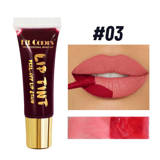 Ssxy Peel Off Lip Gloss Waterproof Long Lasting Tear-Off Liquid Lipstick Matte Lipgloss Makeup Tattoo Mask Lip Gloss Cosmetics