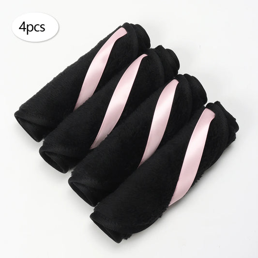 1840 Ribbon Makeup Remover Wipes 2/4/6Pcs, Machine Washable, Reusable Makeup Remover Tools for All Skin Types