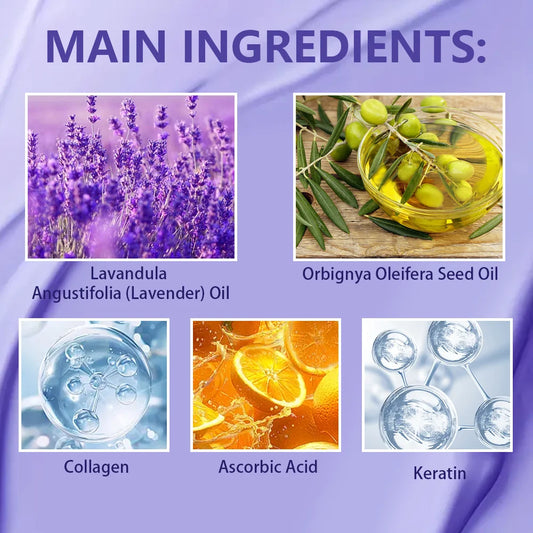 Purple Hair Mask - Toner for Blonde, Platinum, Bleached, Silver, Gray, Ash, and Brass Hair - Removes Yellow Tones and Conditions Dry, Damaged Hair - Cruelty-Free and Vegan