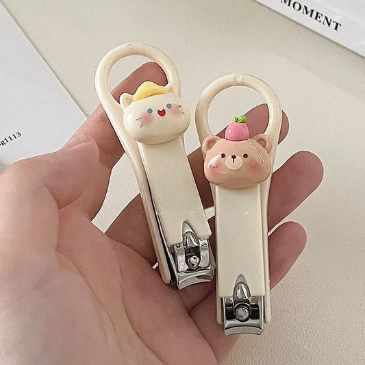 New Cute Cartoon Animal Nails Clippers Cutter for Kids Nail Scissor Clippers Beauty Nail Trimmer Baby Care Accessories