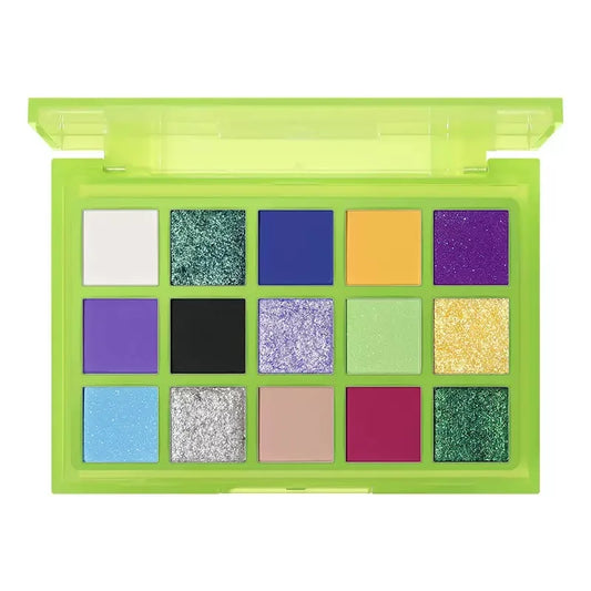 UCANBE 15 Shades Eyeshadow Palette Purple Chameleon Shimmer Glitter Matte Matellic Eye Shadow Makeup