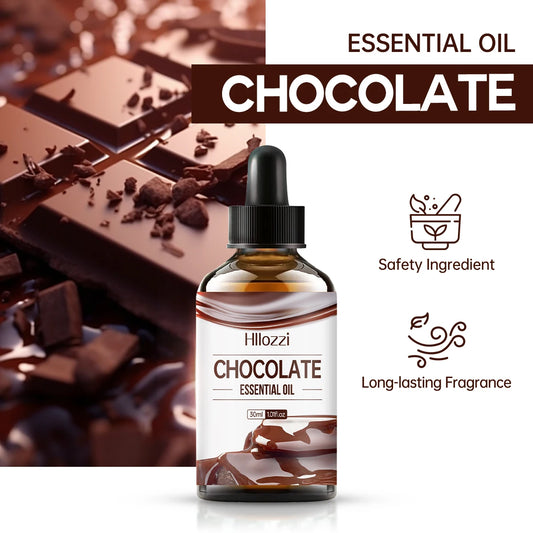 Chocolate essential oil,suitable for humidifiers, air fresheners, candle making, long-lasting fragrance, suitable for all skin.