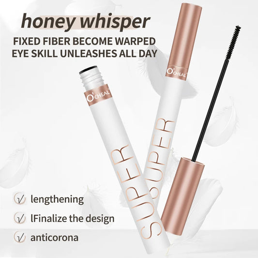 Oâcheal Mascara Black Lash Eyelash Brush 3D Silk Thick Curling Lengthening Eyes Lashes Beauty Makeup Cosmetics Extension Mascara