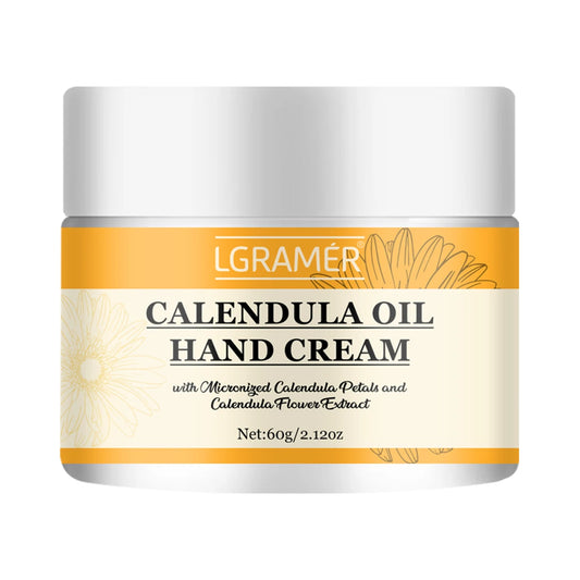 Calendula Oil Hand Cream Improves Skin Radiance Enhances Skin Elasticity Making The Skin Soft Smooth Hydrated Moisturized