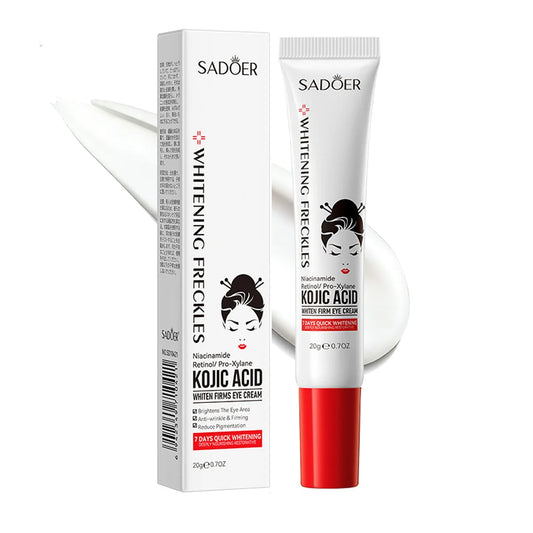 Kojic Acid Whitening And Spot-Removing Eye Cream, Niacinamide And Retinol Moisturizing And Brightening Eye Cream, Anti-Wrinkle.