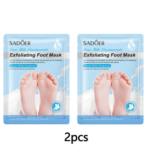 1 Pair Exfoliating Feet Mask Exfoliating Foot Peel Mask Socks Pedicure Peeling Dead Skin Remover Feet Mask Peel Moisturizing