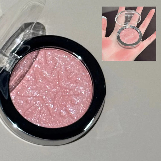 Kakashow High gloss powder gloss glitter highlight contour palette natural gloss contour concealer lasting light 